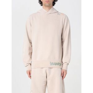 Disclaimer Sweatshirt Men Beige